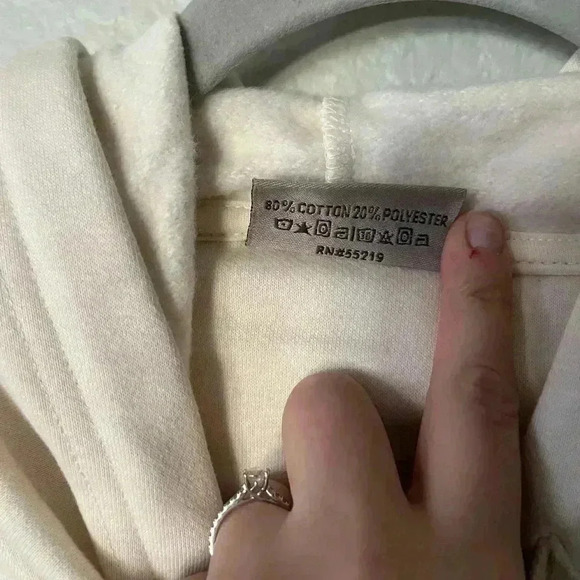 Taylor Swift The Eras Tour White Sweatshirt With Hood Women’s Size M - Picture 10 of 15